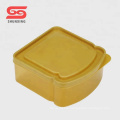 Food grade pizza sandwich plastic bread box for travel